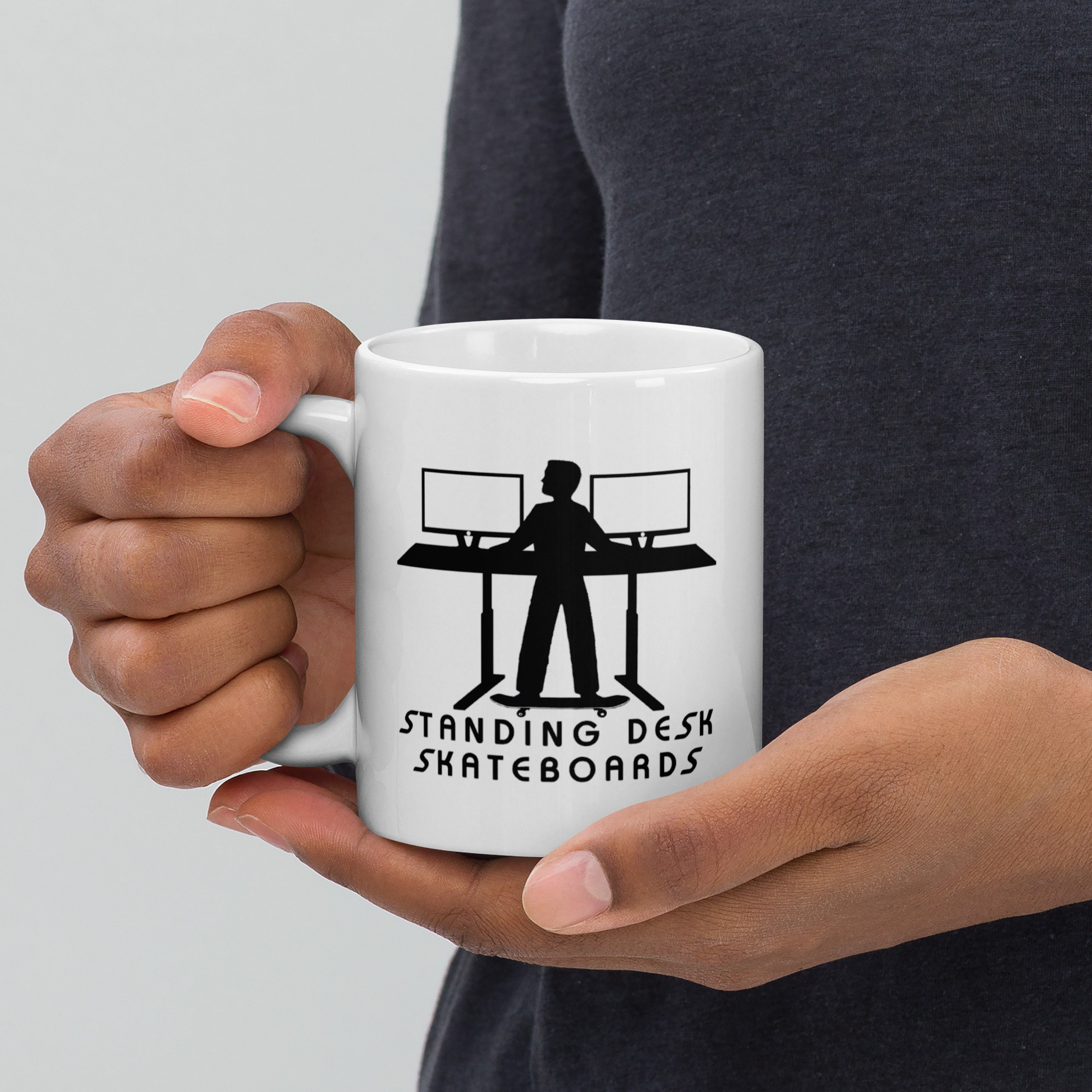 White SDS Airlines glossy mug - Image 2